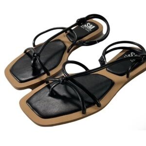 Steve Madden NY Black Molly Sandals
